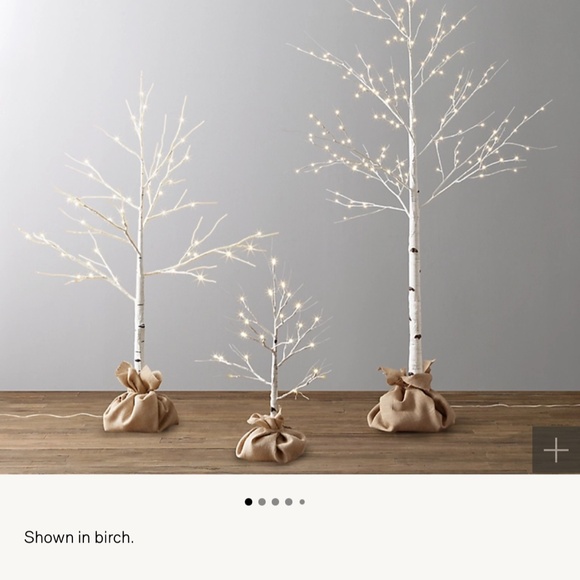 One Restoration Hardware Warm-White LED Holiday Tree 2 ft - Picture 2 of 15